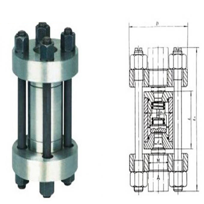 高壓對夾式止回閥結(jié)構(gòu)圖(圖) 高壓對夾式止回閥結(jié)構(gòu)圖